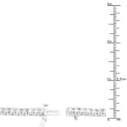 Ladies Designer Diamond Eternity Necklace 17.70ct 18K White Gold -The King Of Accessories ladies designer diamond eternity necklace 1770ct 18k gold rulerwh