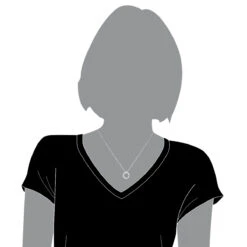 Ladies Diamond Circle Pendant In Sterling Silver Luxurman Love Quotes -The King Of Accessories ladies diamond circle pendant in sterling silver luxurman love quotes bod