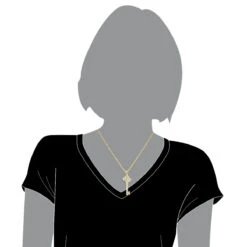 Ladies Necklaces 14K Yellow Gold Diamond Key Pendant 2 Carats 10 Ladies Necklaces 14K Yellow Gold Diamond Key Pendant 2 Carats -The King Of Accessories ladies necklaces 14k gold diamond key pendant 200ct p 7098 bodye