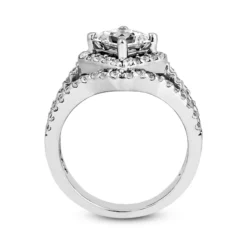 Platinum Diamond Engagement Ring 1.74ct 5.7mm -The King Of Accessories platinum diamond engagement ring 174ct p 34948 additional white