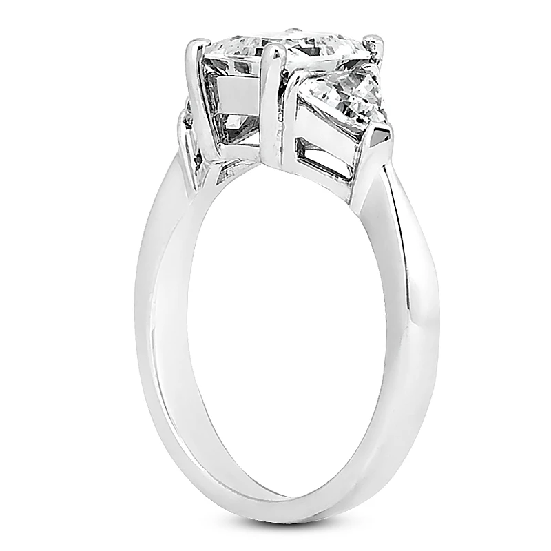 Platinum Diamond Engagement Ring Set 0.70ct 3 Platinum Diamond Engagement Ring Set 0.70ct - Image 3