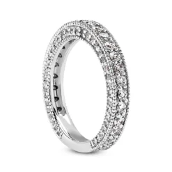 Platinum Diamond Engagement Ring Set 3.92ct -The King Of Accessories platinum diamond engagement ring set 392ct p 34517 additional white 3