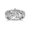 Platinum Diamond Eternity Band 0.91ct