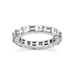 Platinum Diamond Eternity Band 2.43ct