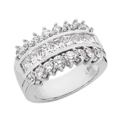 Platinum Ladies Diamond Ring 2.31ct 11.8mm