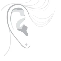 Platinum Round Diamond Bezel Stud Earrings 0.50ct -The King Of Accessories platinum round diamond bezel stud earrings 050ct bod