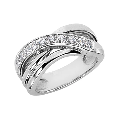 Platinum Women's Diamond Ring 0.40ct 1 Platinum Women's Diamond Ring 0.40ct