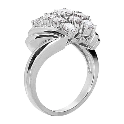 Platinum Women's Diamond Ring 2.05ct 2 Platinum Women's Diamond Ring 2.05ct - Image 2