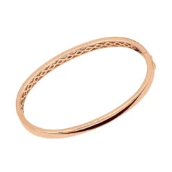 14K White Gold Thin Diamond Bangle Bracelet For Women 2.5 Carat 15 14K White Gold Thin Diamond Bangle Bracelet For Women 2.5 Carat -The King Of Accessories thin diamond bangle bracelet for women 14k white rose yellow gold 25 carat 803206 backro