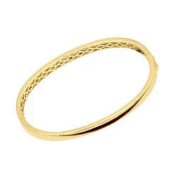 14K White Gold Thin Diamond Bangle Bracelet For Women 2.5 Carat 14 14K White Gold Thin Diamond Bangle Bracelet For Women 2.5 Carat -The King Of Accessories thin diamond bangle bracelet for women 14k white rose yellow gold 25 carat 803206 backye