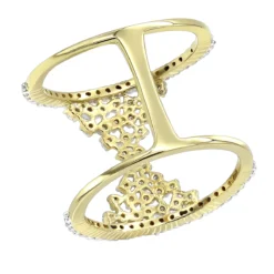 Unique 14K Yellow Gold Designer Diamond Cocktail Ring For Women 0.75ct By Luxurman -The King Of Accessories unique 14k gold designer diamond cocktail ring for women 075ct by luxurman backye