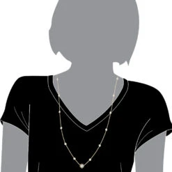 Unique Diamonds By The Yard Necklace 14K Yellow Gold 1.8 Carats Adjustable Length 14 Unique Diamonds By The Yard Necklace 14K Yellow Gold 1.8 Carats Adjustable Length -The King Of Accessories unique diamonds by the yard necklace in 14k gold 18 carats adjustable length 000997 body yellow