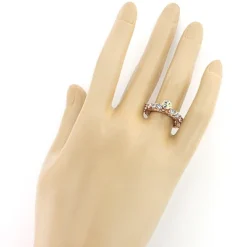 Unique White & Fancy Yellow Diamond Engagement Ring 18K Rose Gold 2.26ct -The King Of Accessories unique white fancy yellow diamond engagement ring 18k rose gold 226ct 3