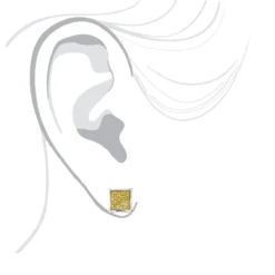 Yellow Diamond Stud Earrings 0.55ct 14K Yellow Gold -The King Of Accessories yellow diamond stud earrings 068ct 14k gold p 49511 bodwh